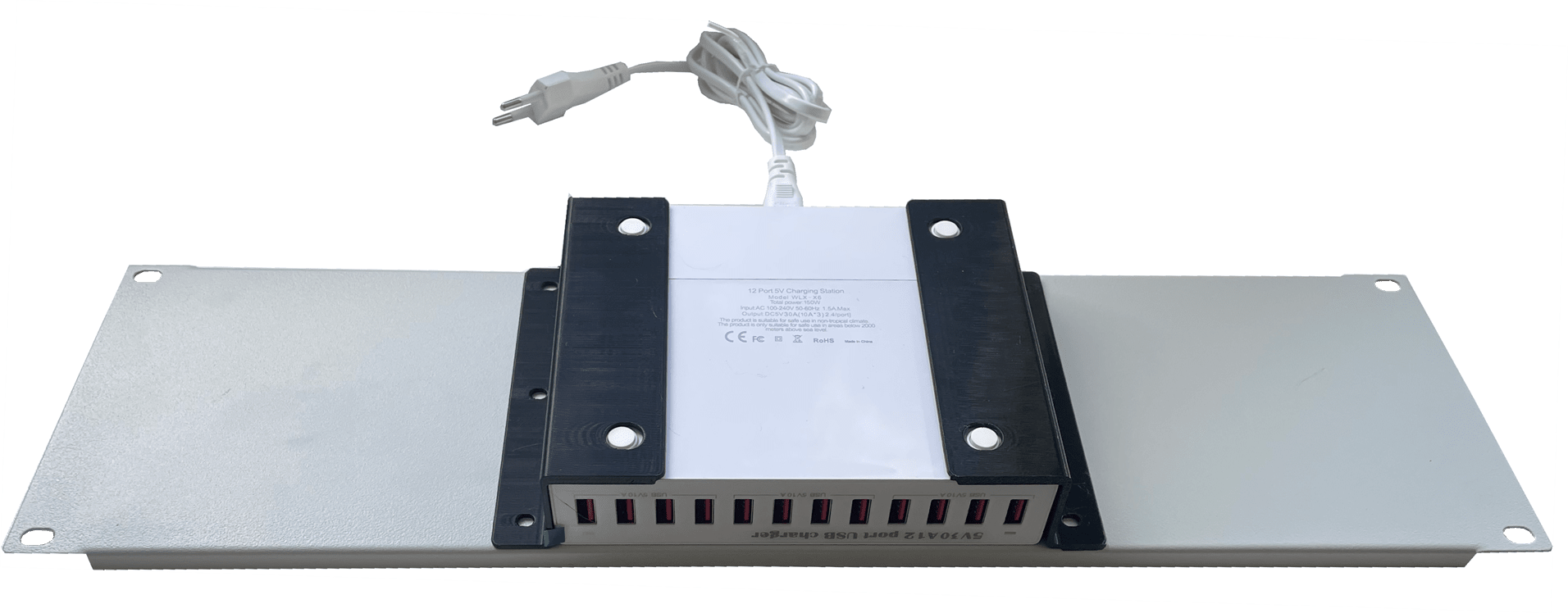 Ladeeinheit mit 12x  USB-A Anschlüssen